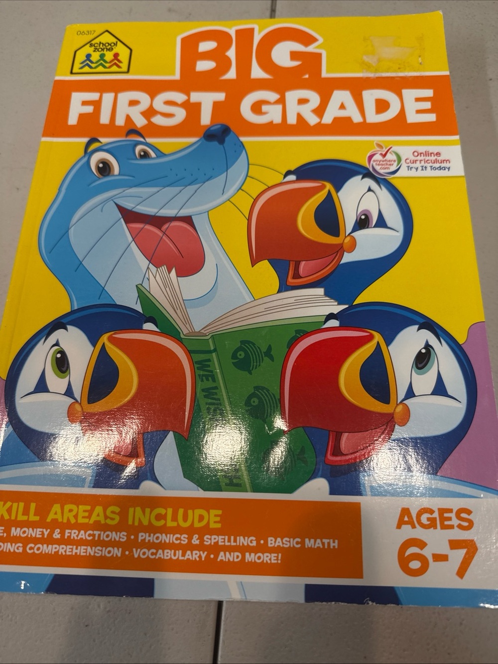 Big First Grade Agesc6-7 Workbook 19A
